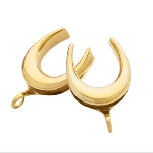 1" Diablo Organics Brass Saddle Spreaders With Hooks